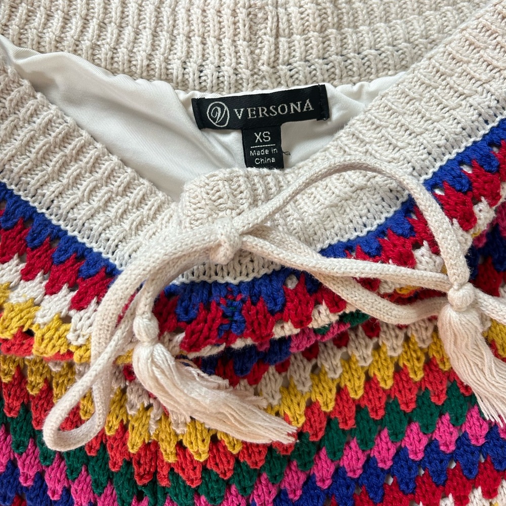 Multicolor Crochet Shorts - Picture 5 of 5
